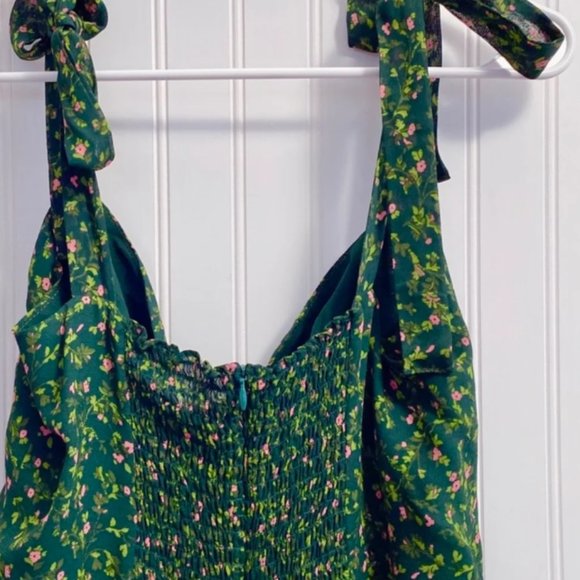 Reformation Niara Dress | Coriander🎉Summer SALE🎀 NEW - Picture 7 of 11